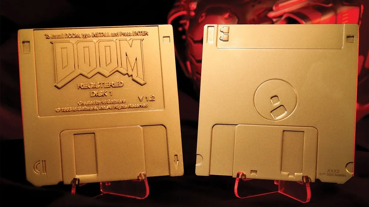 Doom ganha edição comemorativa em disquete de ouro, mas tem limitação