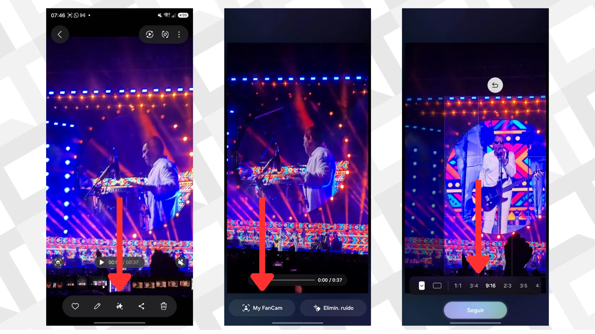 Como usar o My FanCam no celular Samsung Galaxy