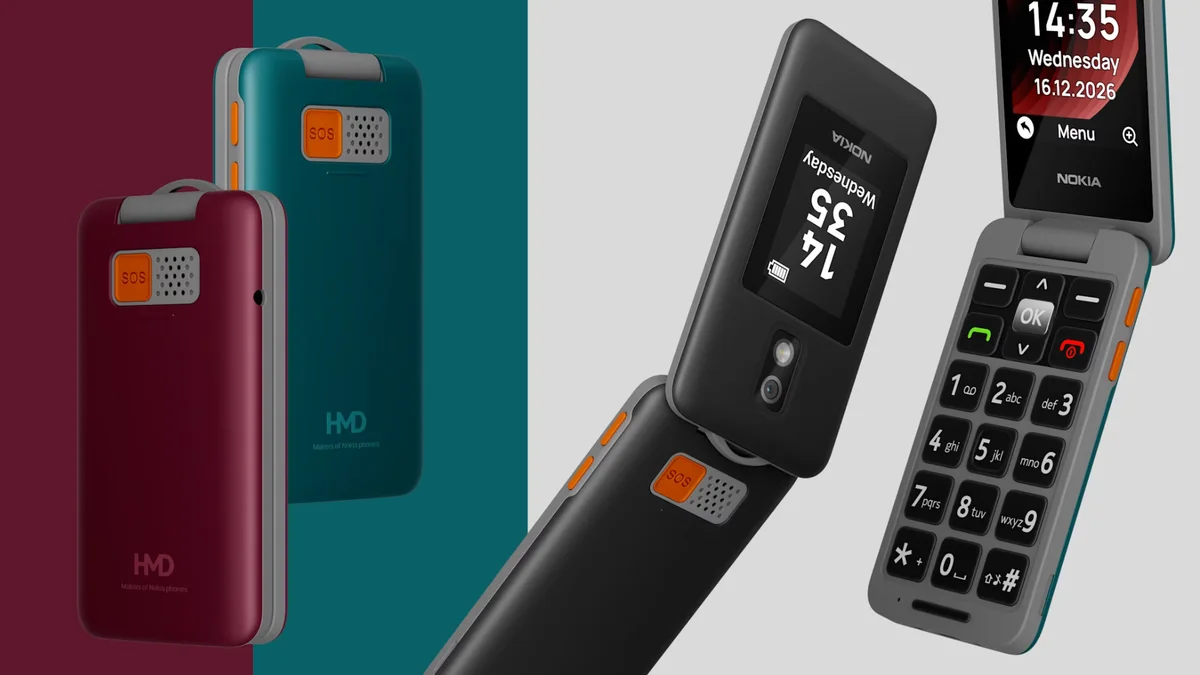 Fique por dentro: Nokia lança celular flip para idosos com botão SOS e controle à distância