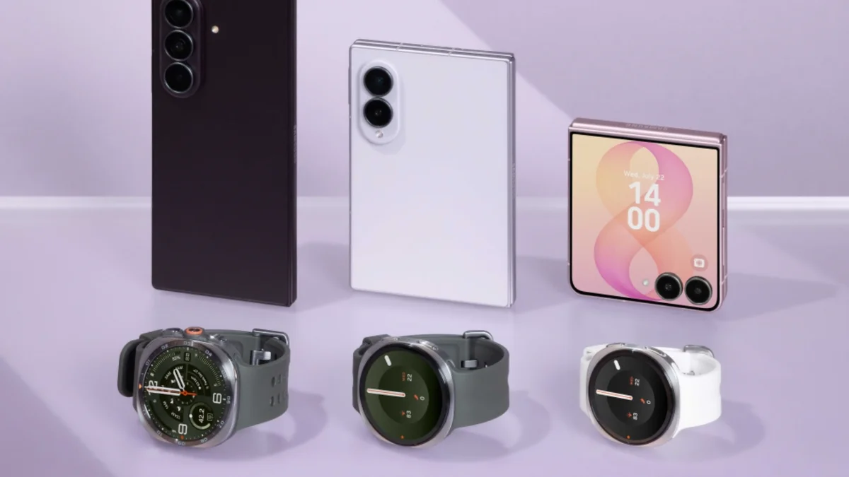 Samsung inicia venda global do Galaxy Z Fold 8, Flip 8 e Watch 9; veja as novidades