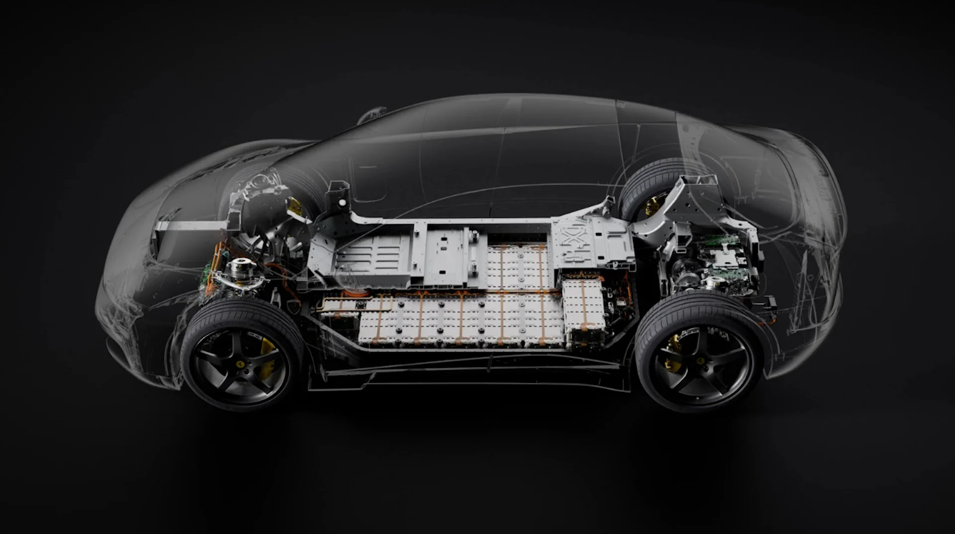ferrari luce carro elétrico bateria