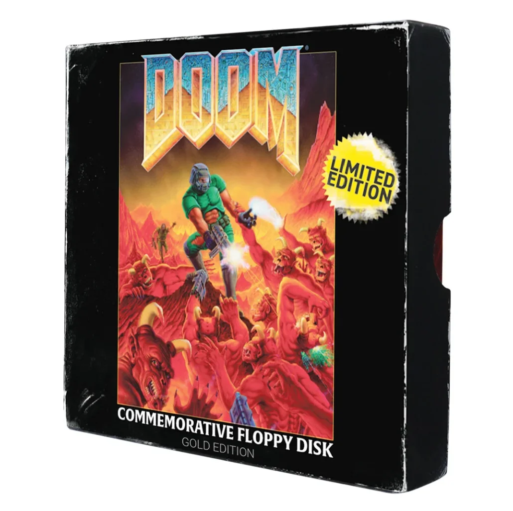 Doom ganha edição comemorativa em disquete de ouro, mas tem um problema