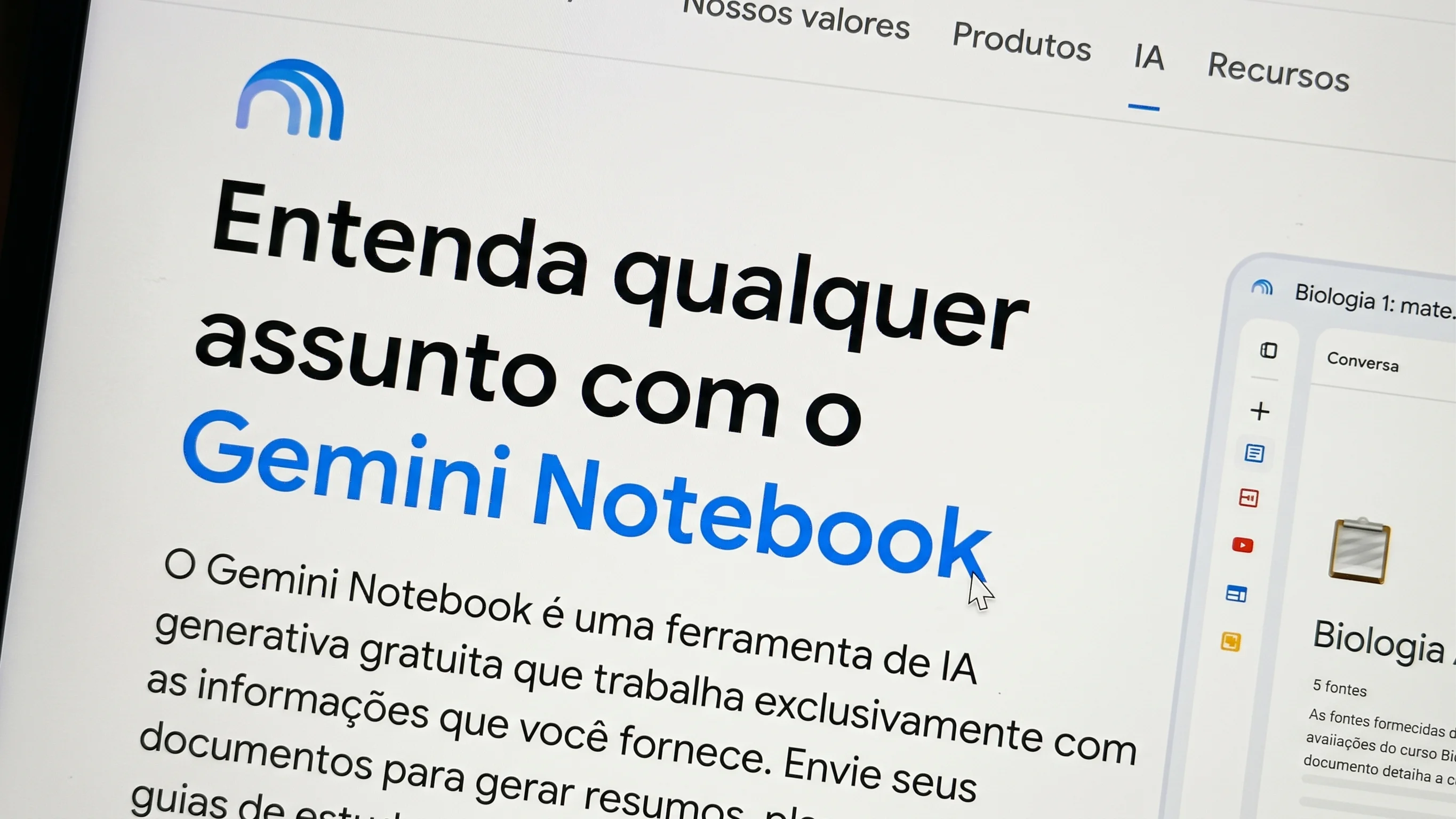 Gemini Notebook