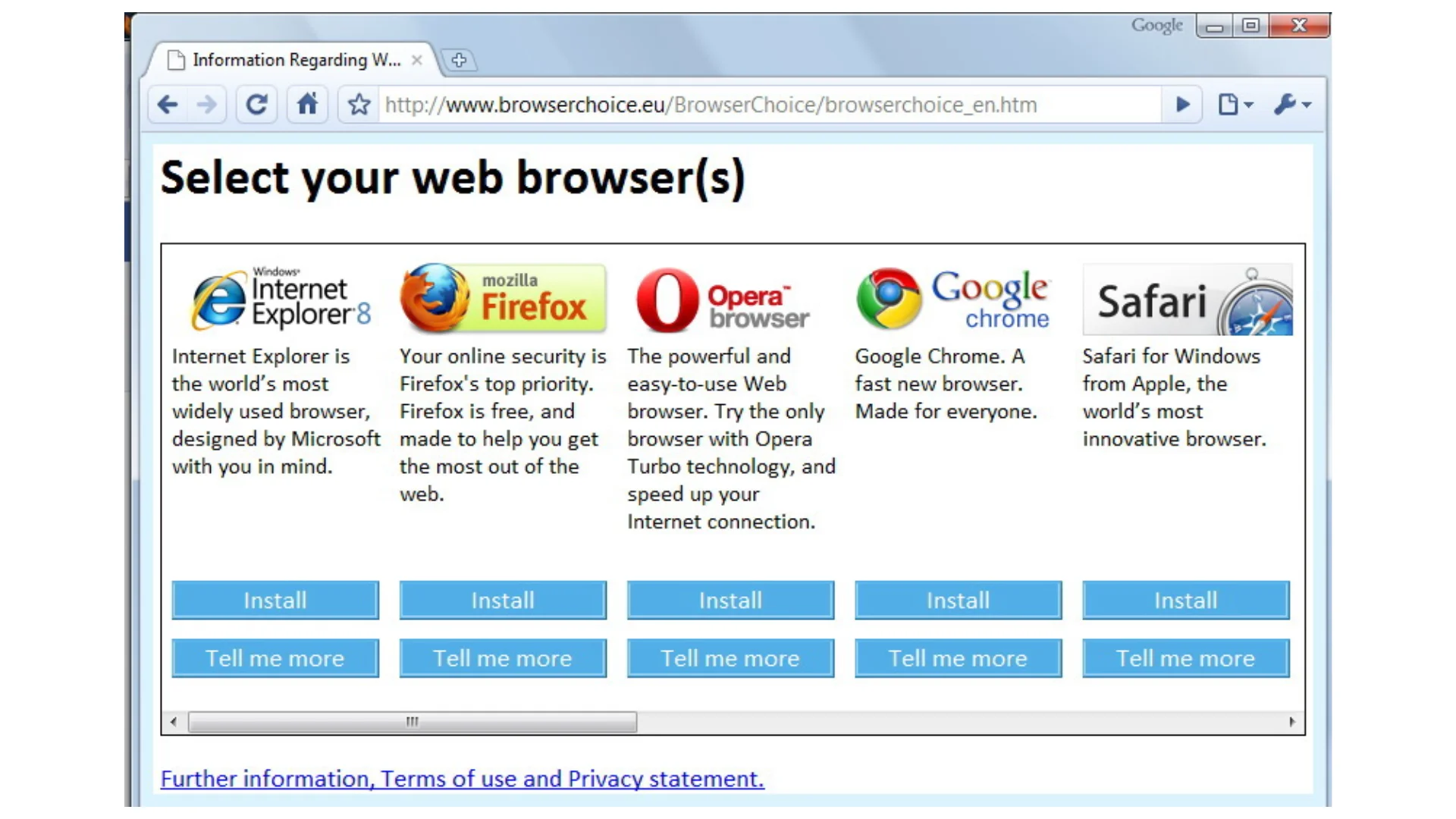 Safari Windows