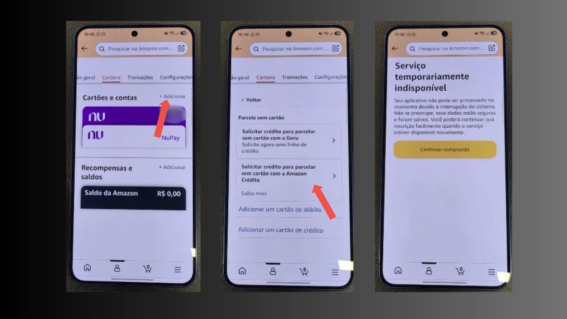 Amazon Cr&eacute;dito 2