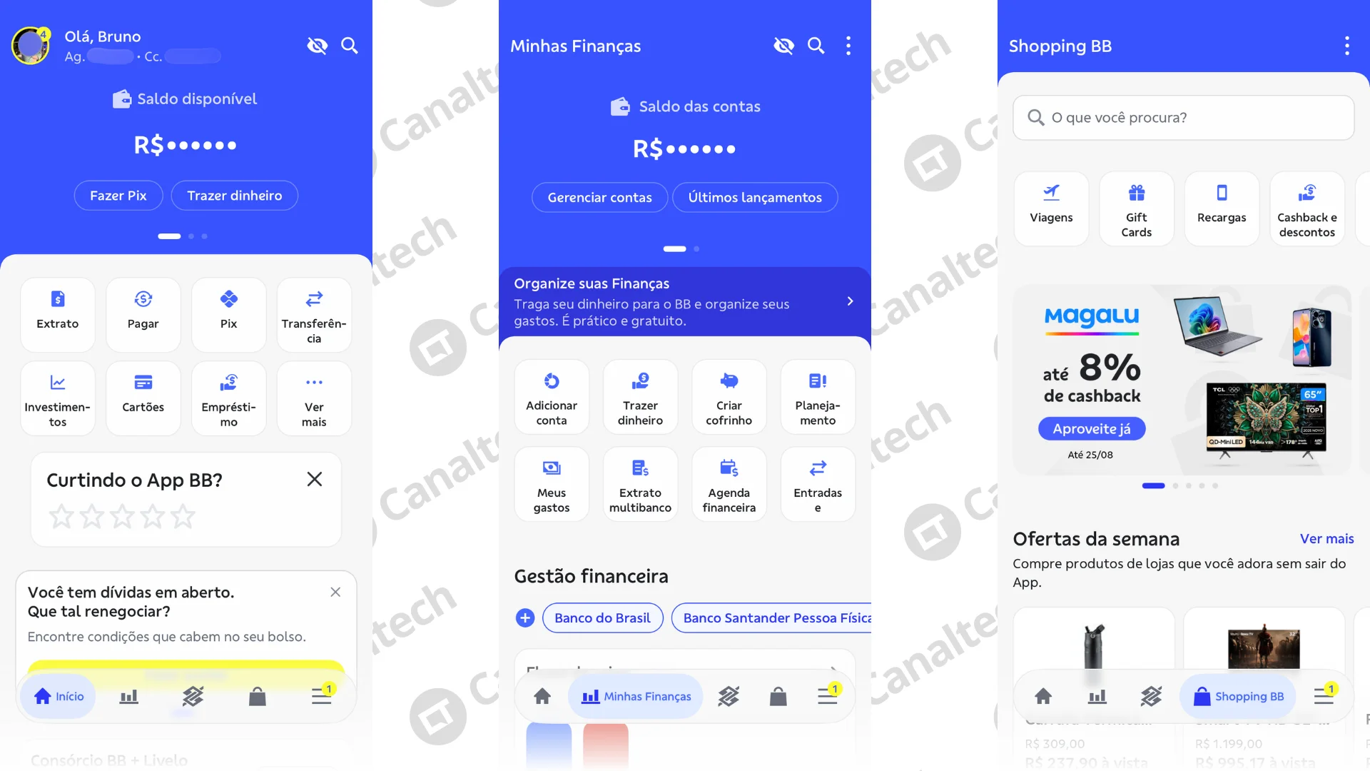 App do Banco do Brasil é atualizado com novo visual e assistente conversacional