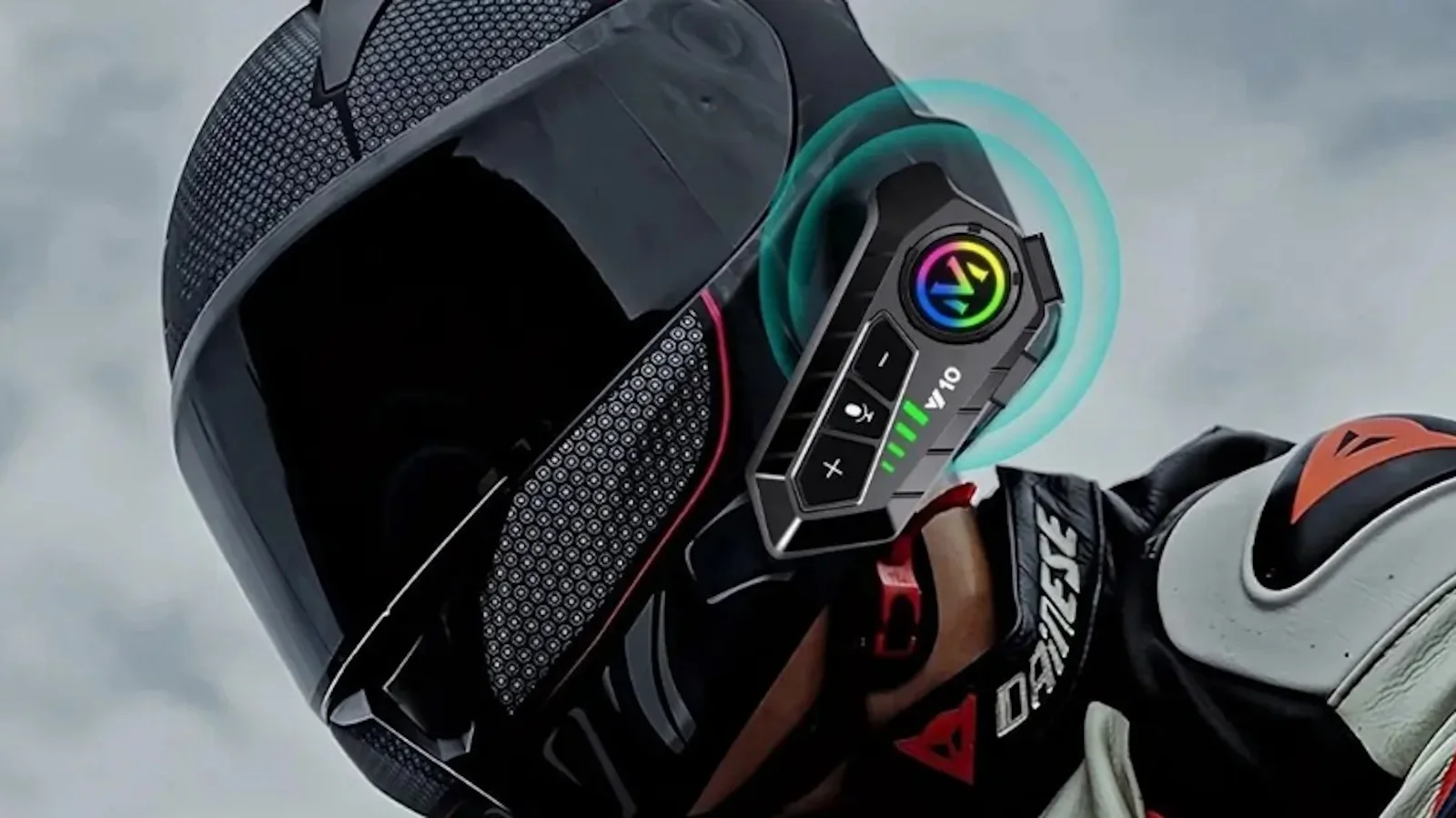 Fone bluetooth capacete