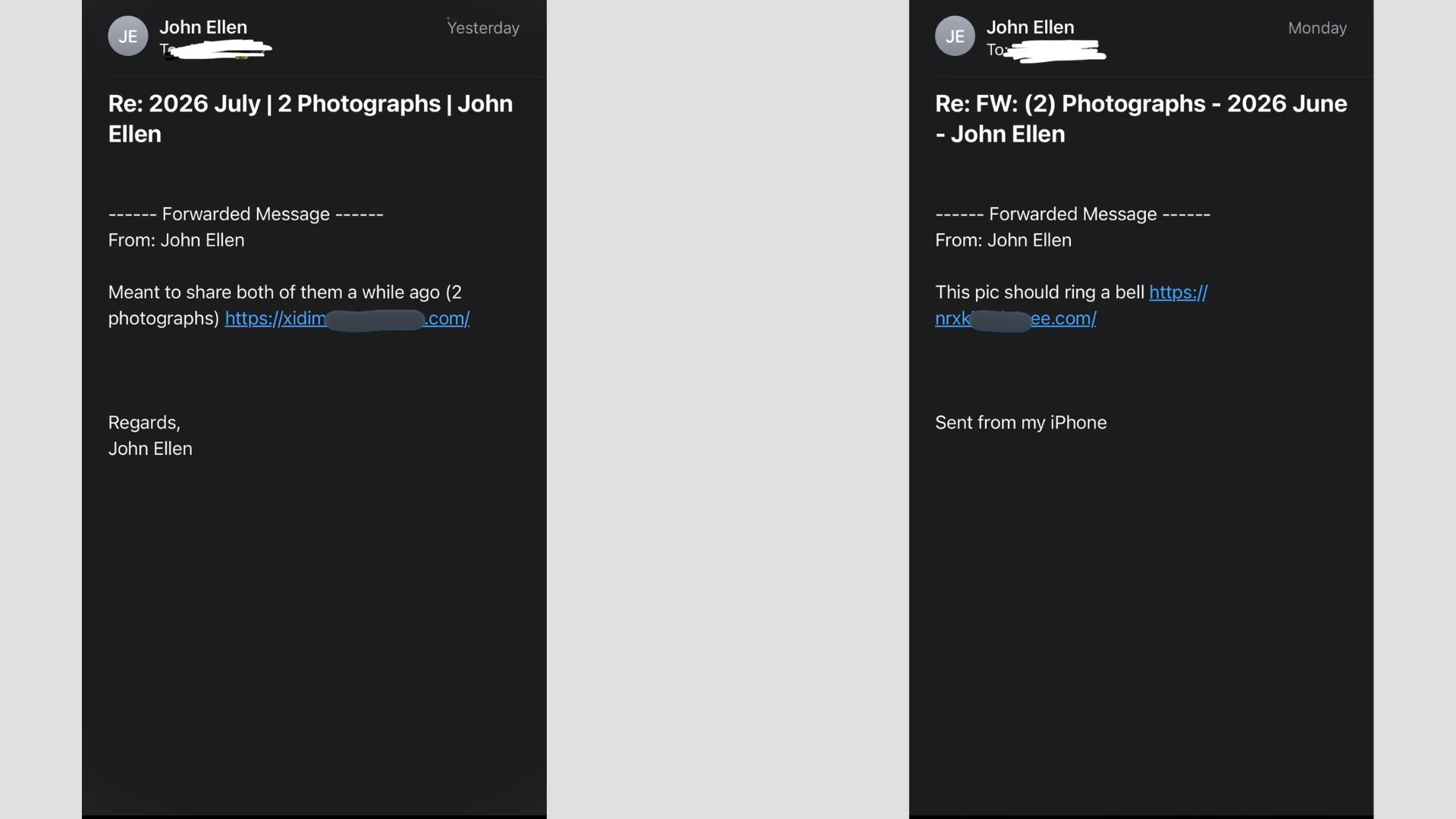 Golpe com e-mail de “parente” promete link com fotos antigas; veja como se proteger