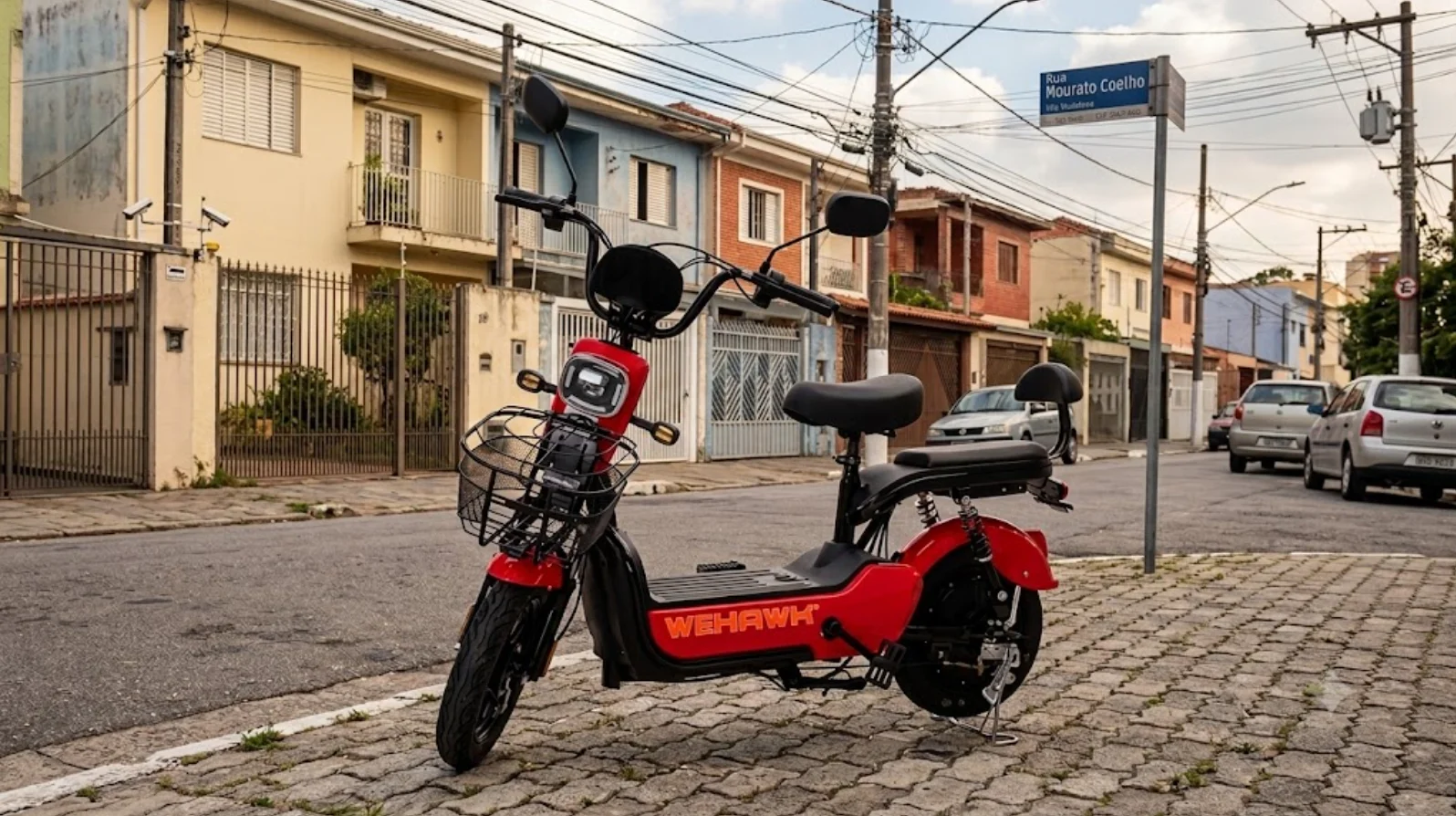 WeHawk Basket Mini Scooter 500W