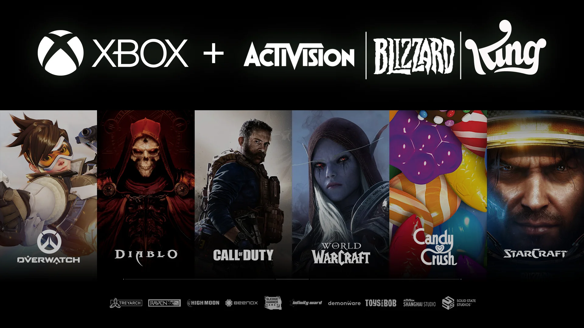 XBOX Activision Blizzard King