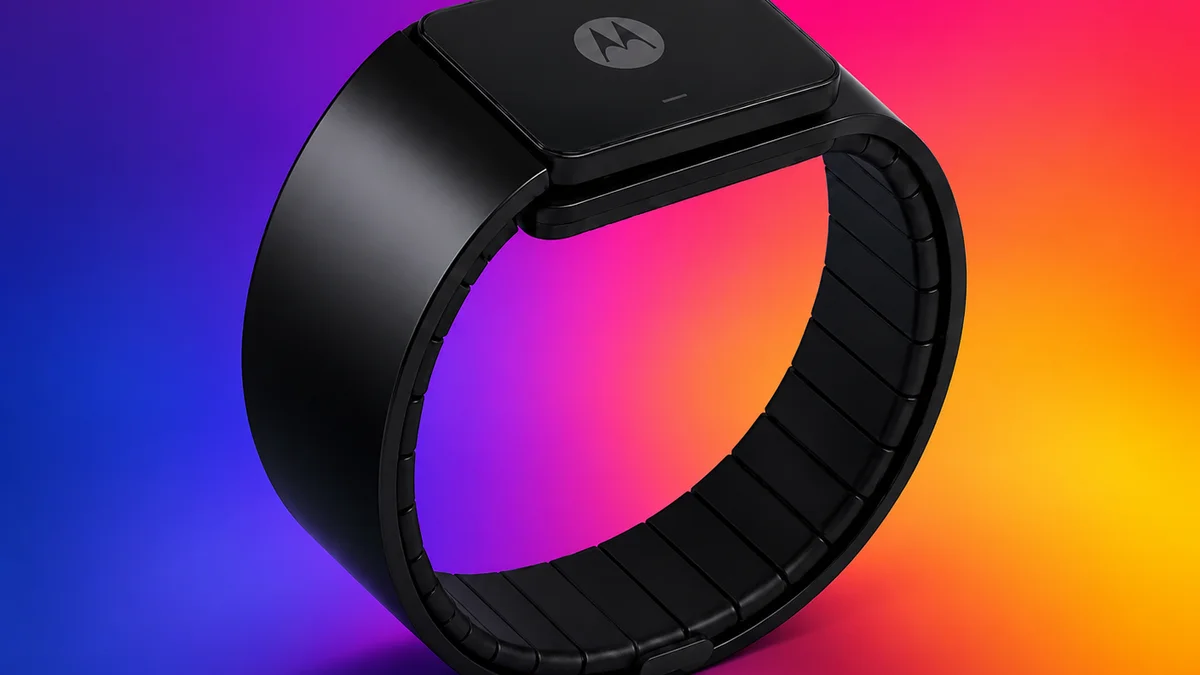 Motorola trabalha em smartwatch que desdobra e vira celular; veja imagens