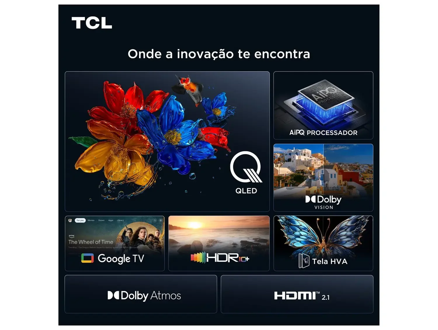 Magalu faz queima de TV com tela QLED: TCL de 65'' com R$ 300 de desconto