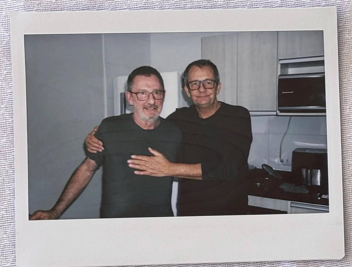 Foto tirada com a Instax Wide 400 após revelação completa do filme