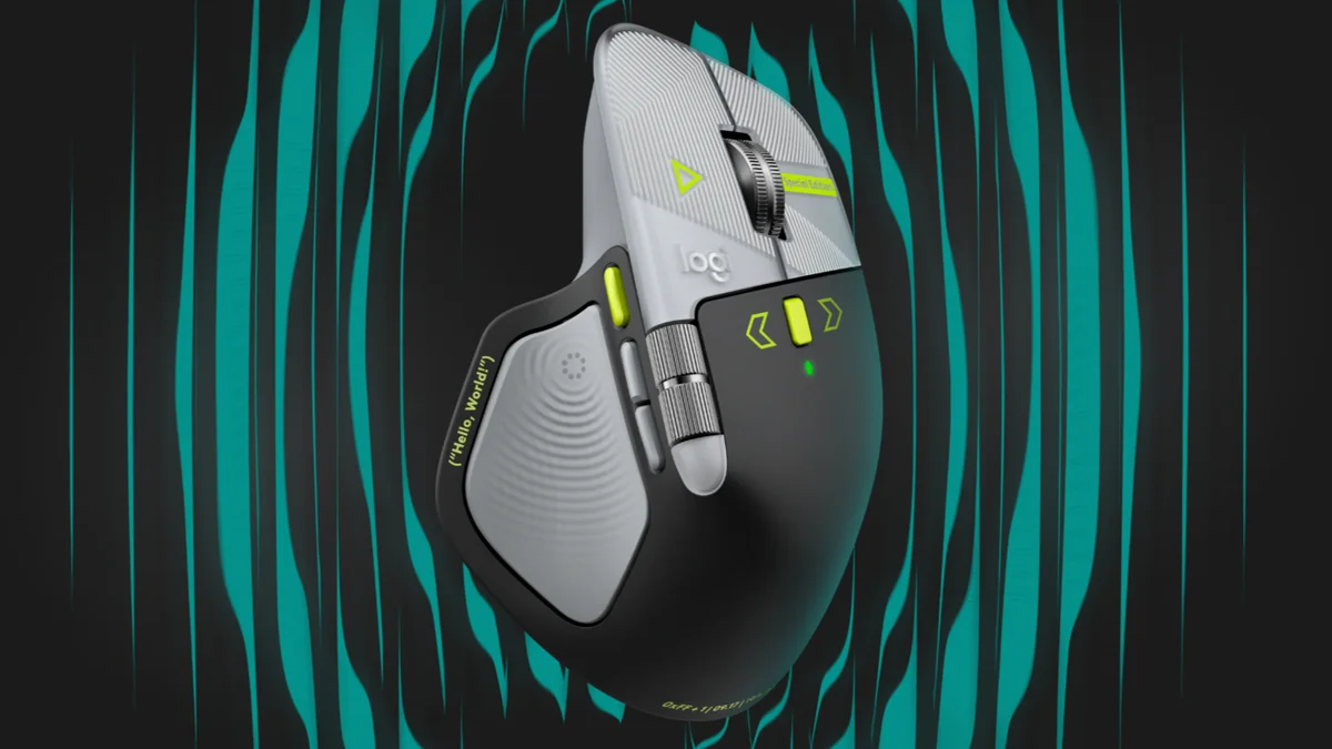 Região: Logitech lança MX Master 4 para programadores com visual de código e circuito