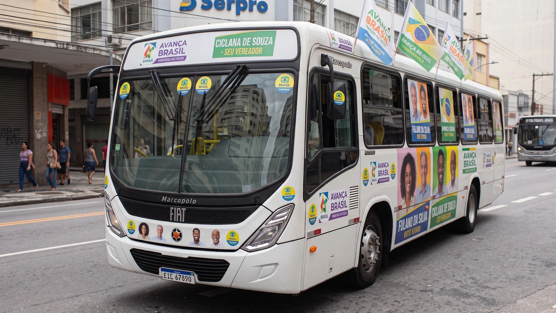 onibus propaganda