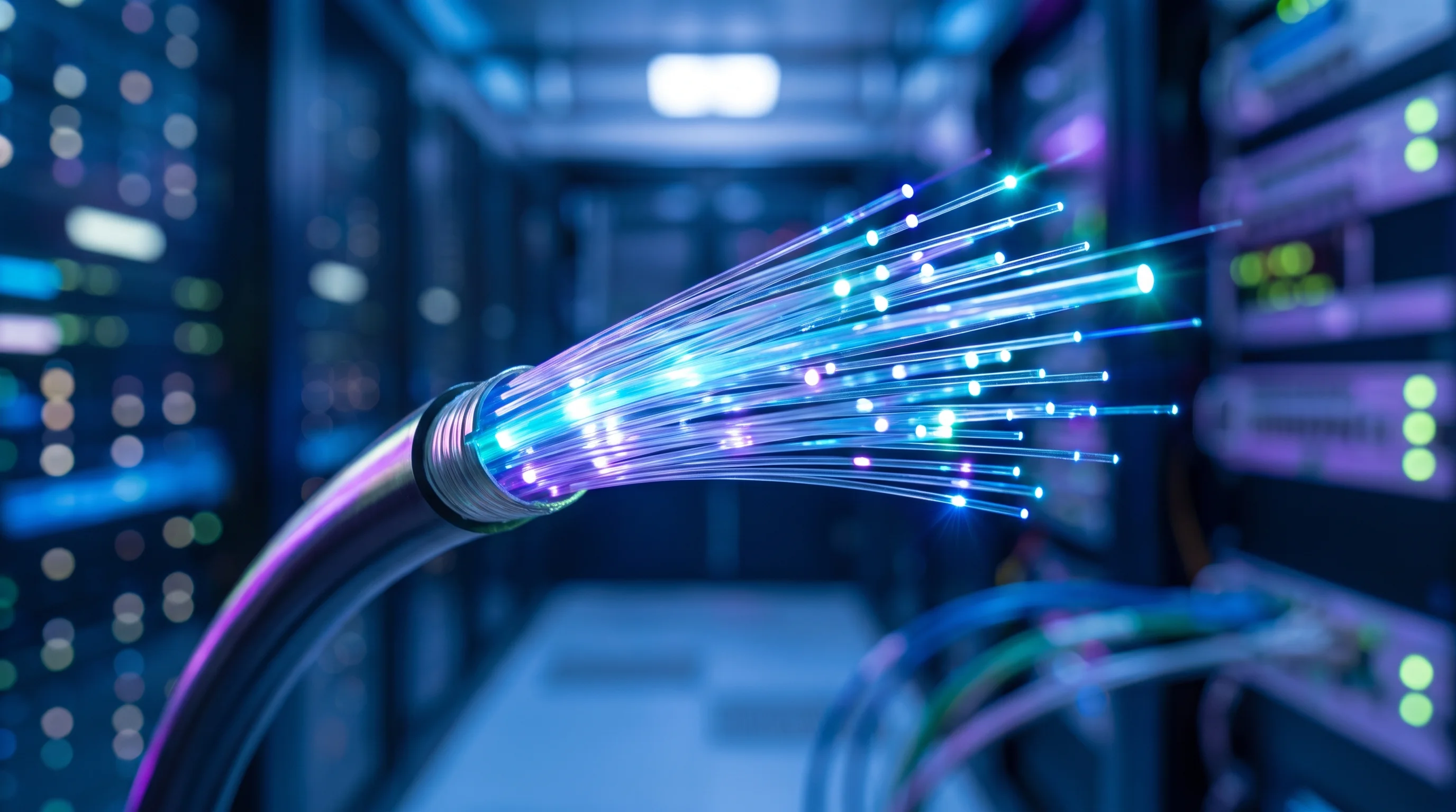 China alcança recorde mundial com fibra óptica que baixa 20 mil filmes 4K em 1 segundo