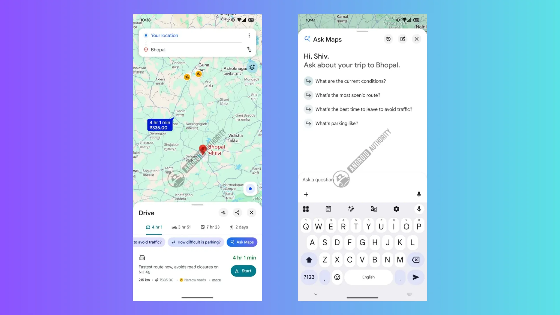 Google testa assistente de IA integrado ao GPS para sugerir "caminhos bonitos"