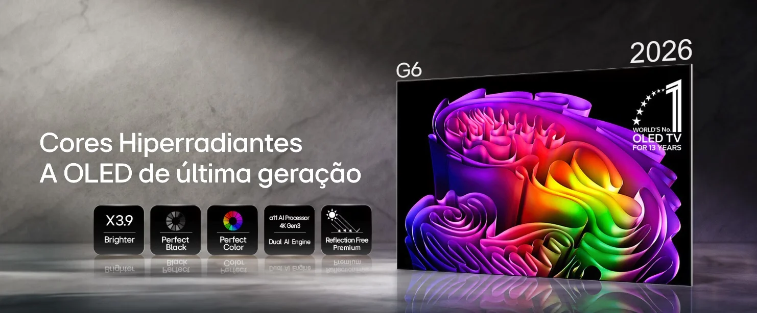 TVs top da LG vão durar mais tempo com nova tecnologia da coreana