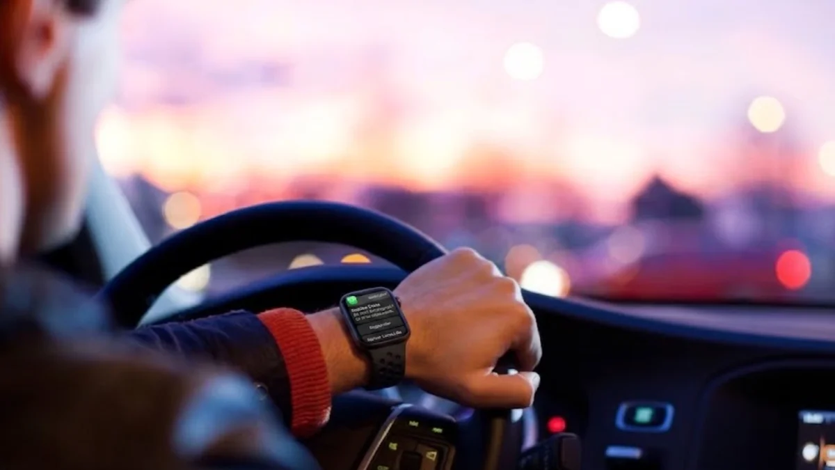 Image for Responder mensagem pelo smartwatch ao volante dá multa? Veja o que diz a lei