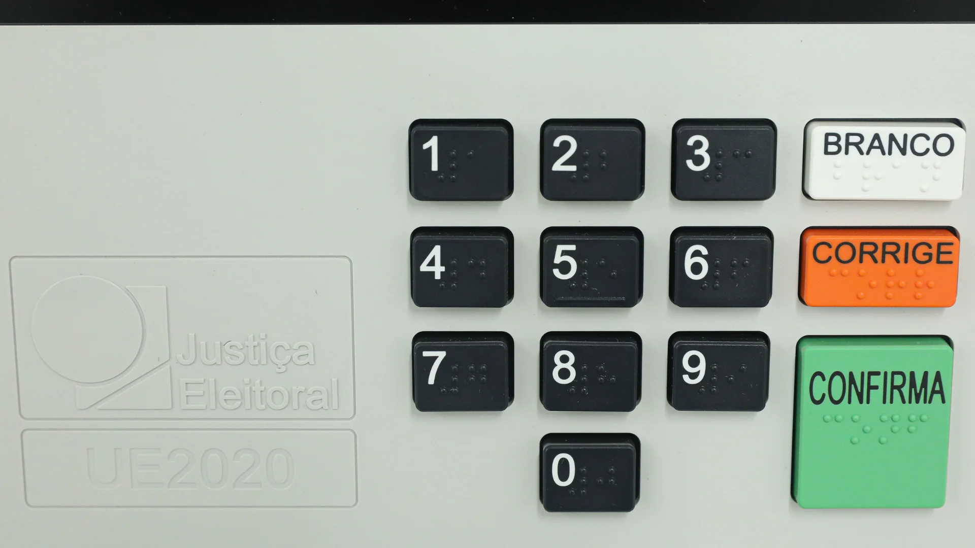 teclado urna eletr&ocirc;nica