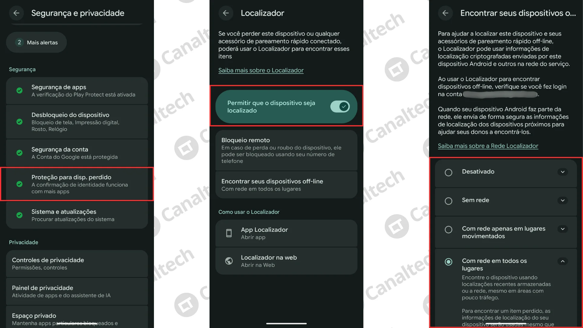 Como ativar o rastreio offline no Android