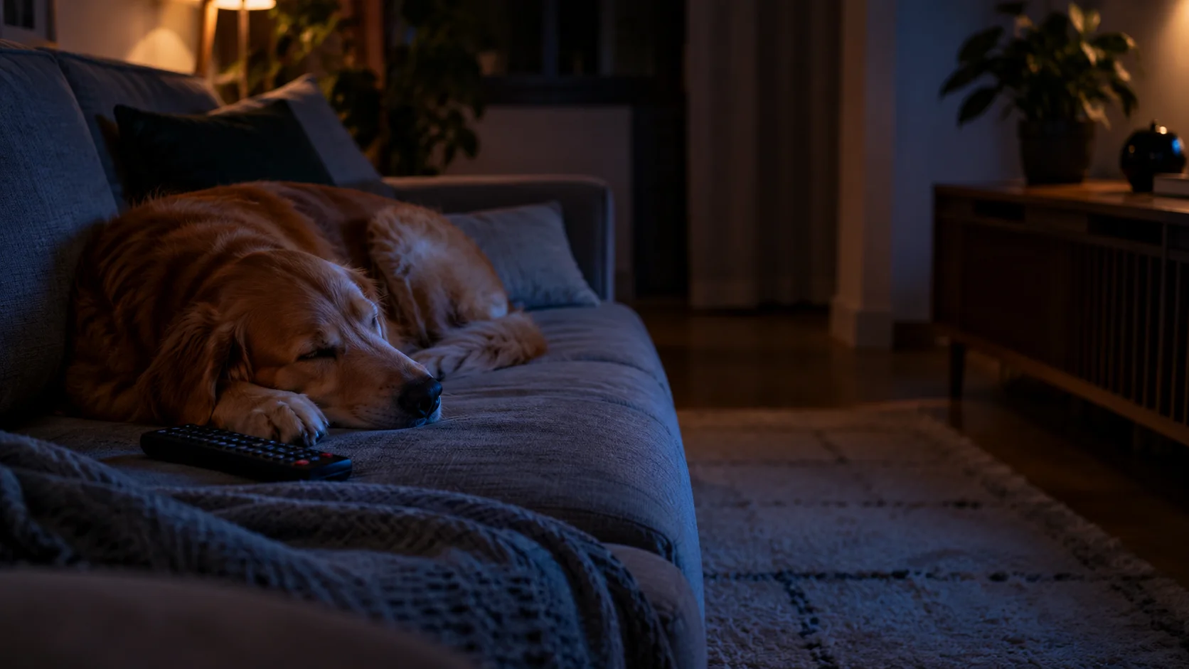 Deixar TV ligada para o pet dormir gasta muita energia? Fizemos as contas