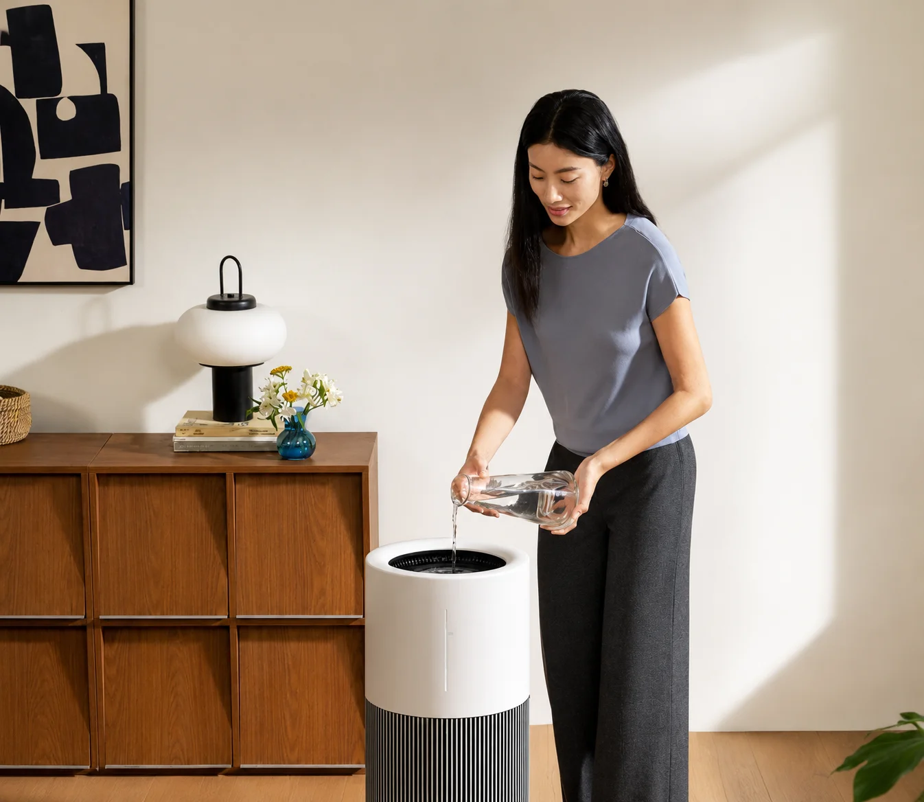 Nova máquina da Xiaomi purifica e umidifica o ar da casa inteira