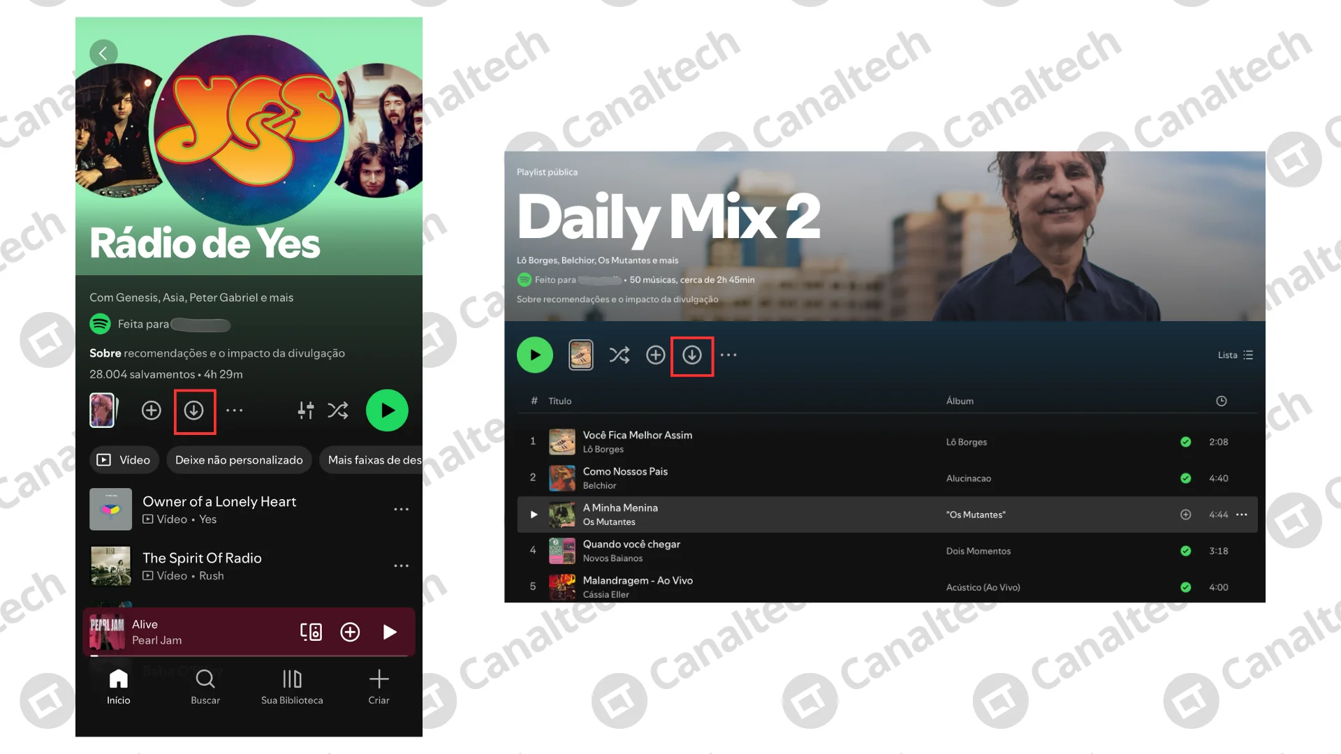 Como baixar músicas no Spotify