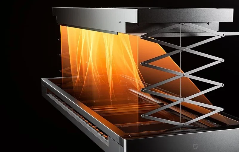 Xiaomi começa vender varal que seca roupas, recolhe sozinho e vira luz de teto