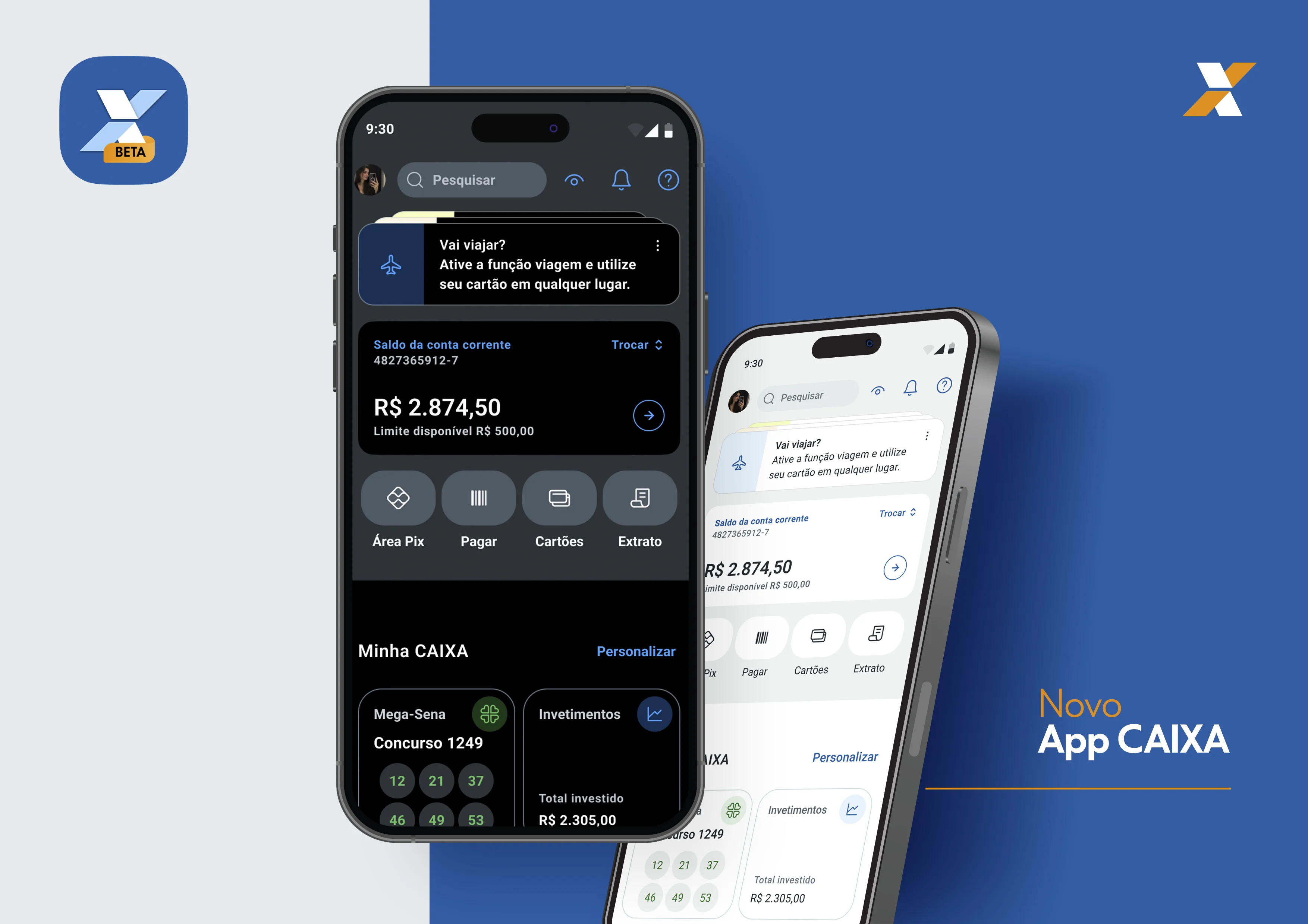 Novo app Caixa
