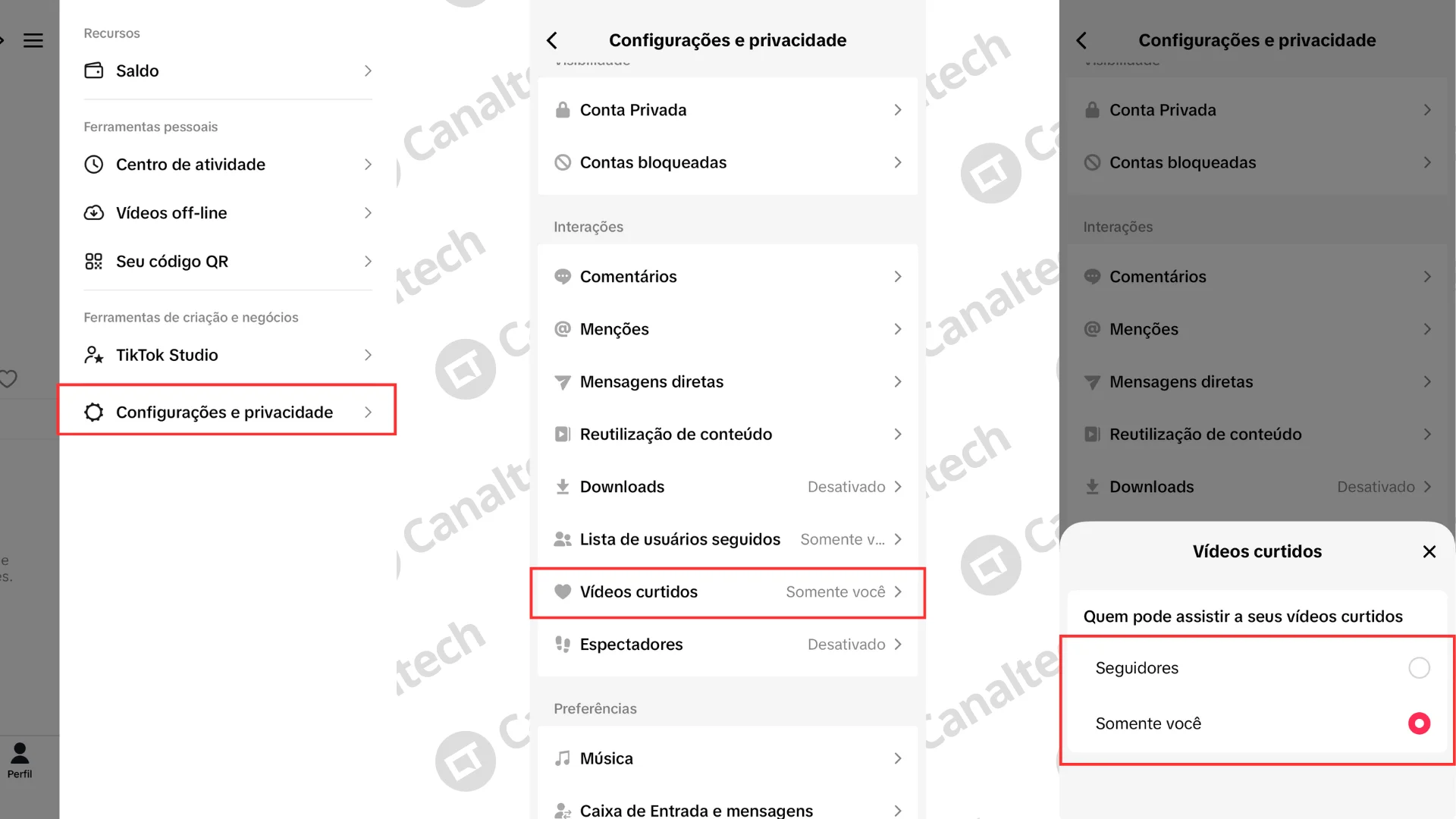 Como ocultar (ou tornar p&uacute;blica) sua lista de v&iacute;deos curtidos