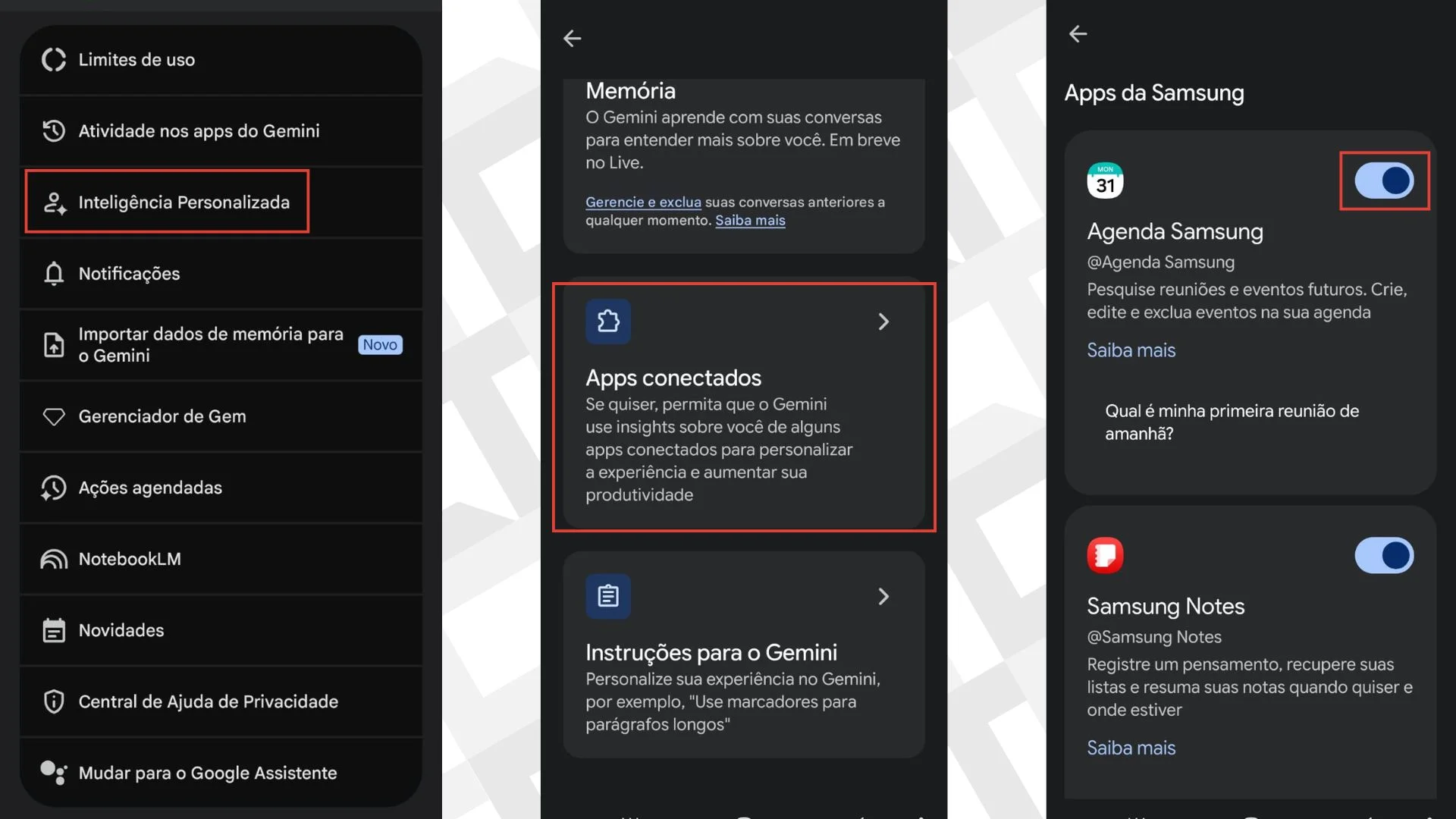 Como o Gemini pode deixar seu celular Galaxy ainda mais inteligente