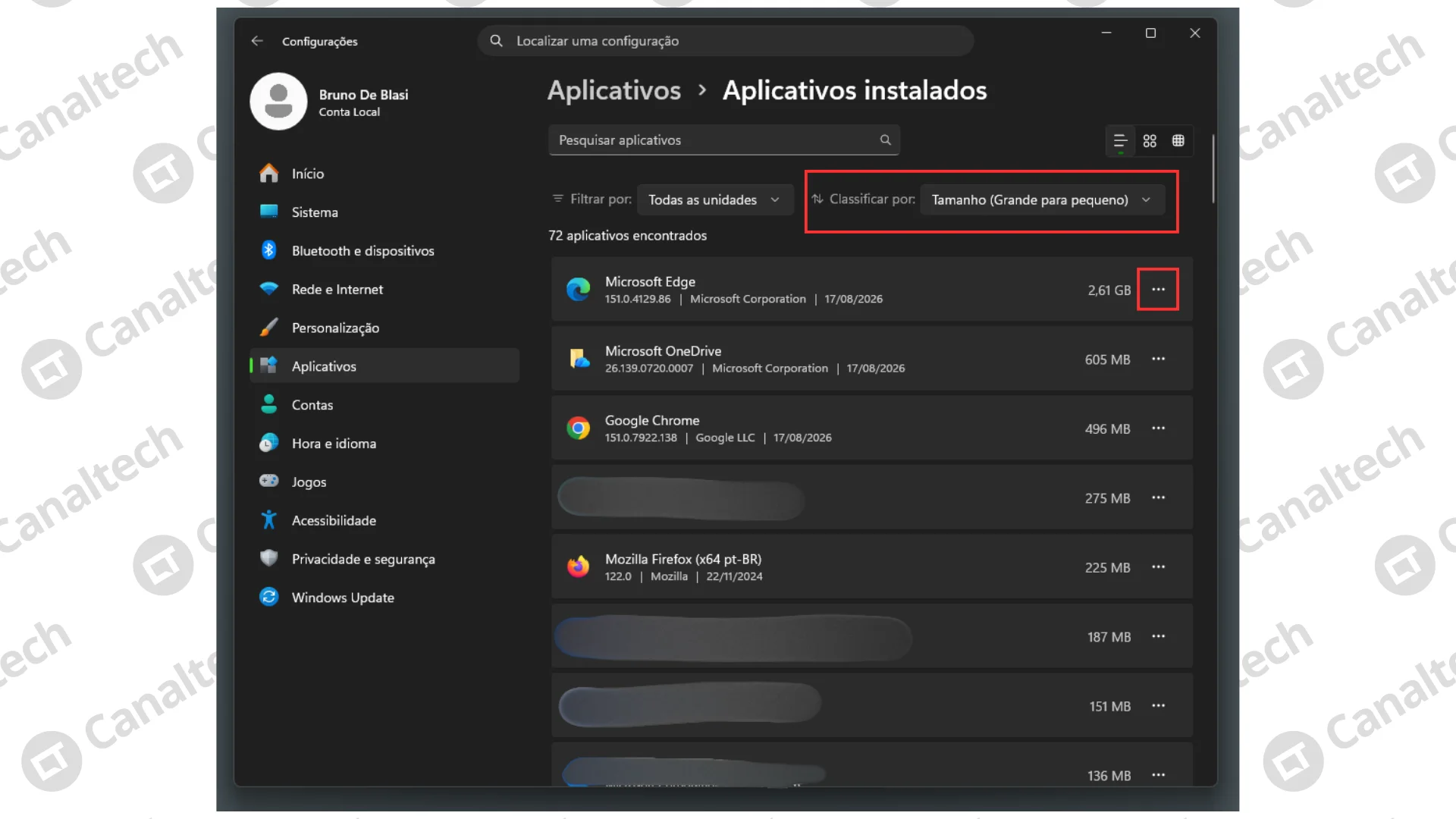 Como desinstalar programas no Windows 11