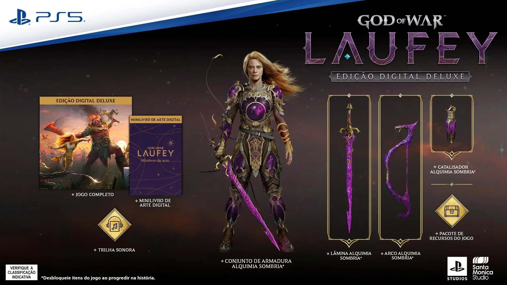 God of War Laufey ganha data de pré-venda e edições especiais; veja o que cada uma terá