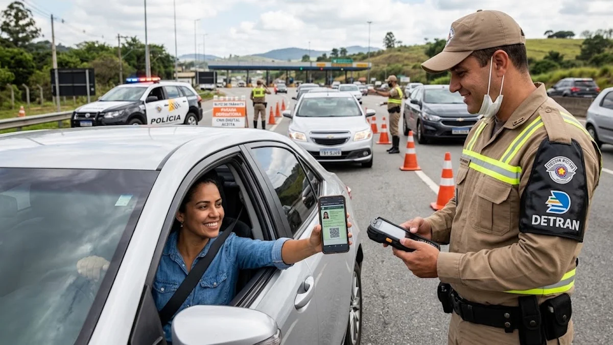 Image for CNH Digital: como não passar aperto em blitz e aeroportos