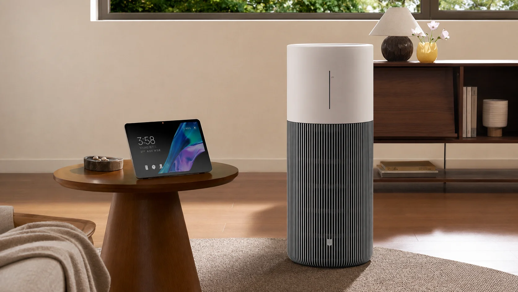 Novo umidificador gigante da Xiaomi joga 2L de água por hora no ar da sua casa