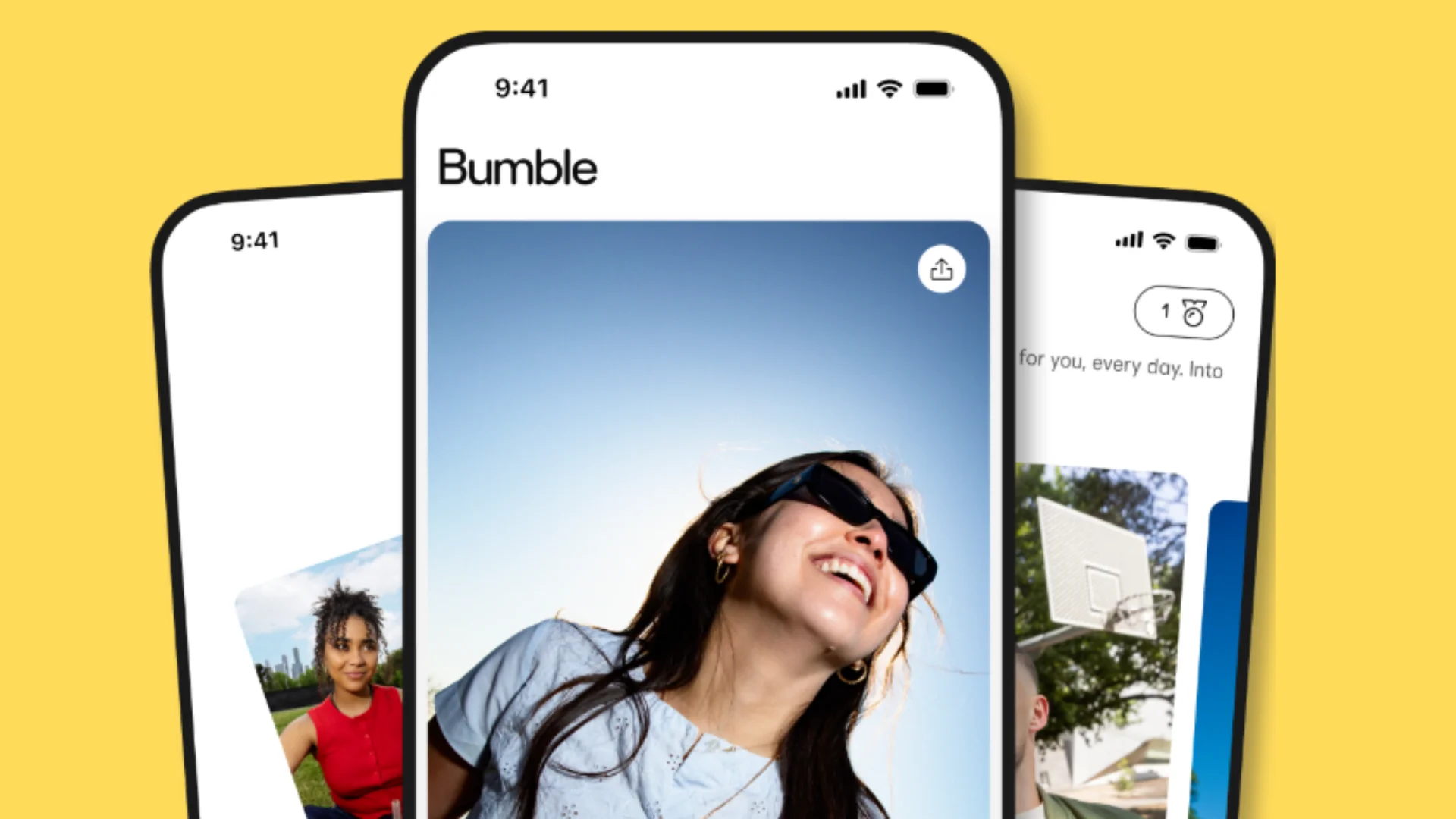 Bumble vai mudar drasticamente e ficar mais parecido com o Tinder