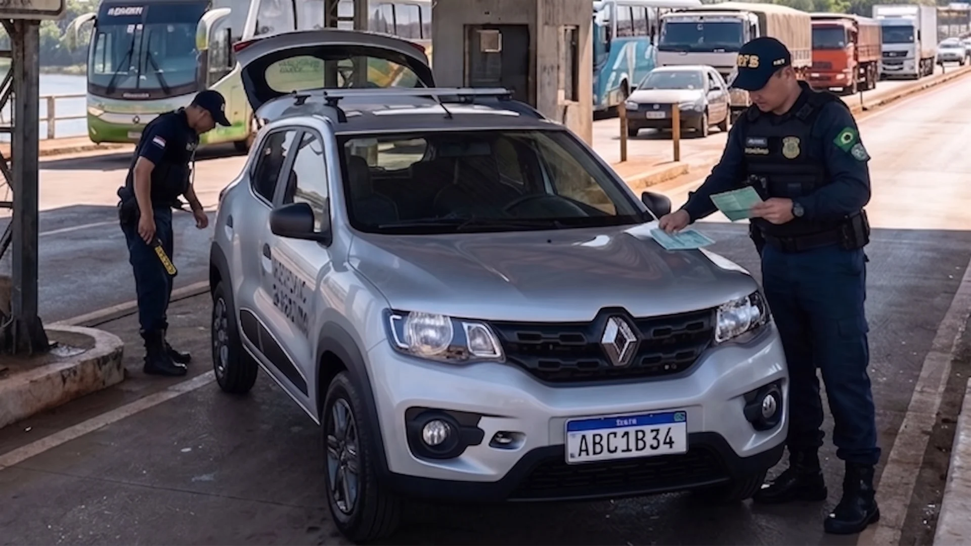 Renault Kwid fronteira