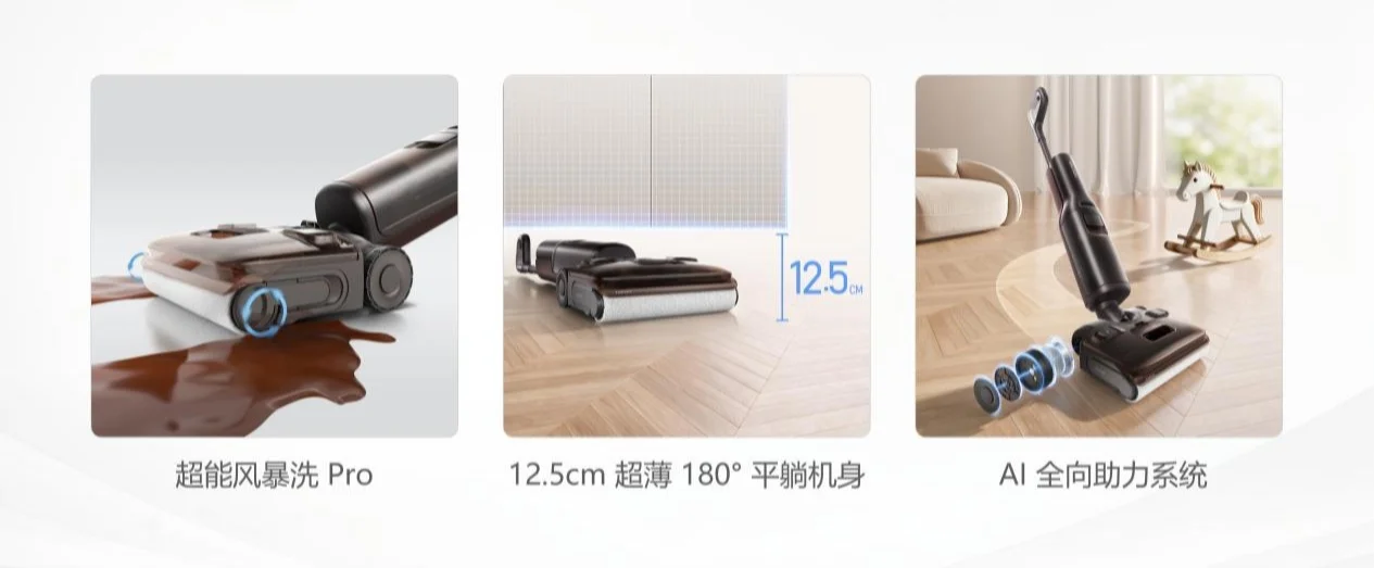 Roborock desafia Xiaomi e lança máquina de lavar piso com água quase fervendo