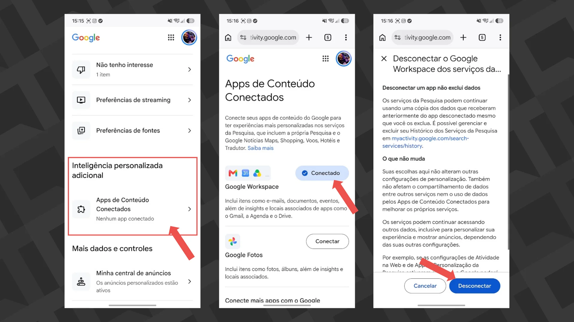 Confira como impedir que Google use seus emails e fotos em comunicados