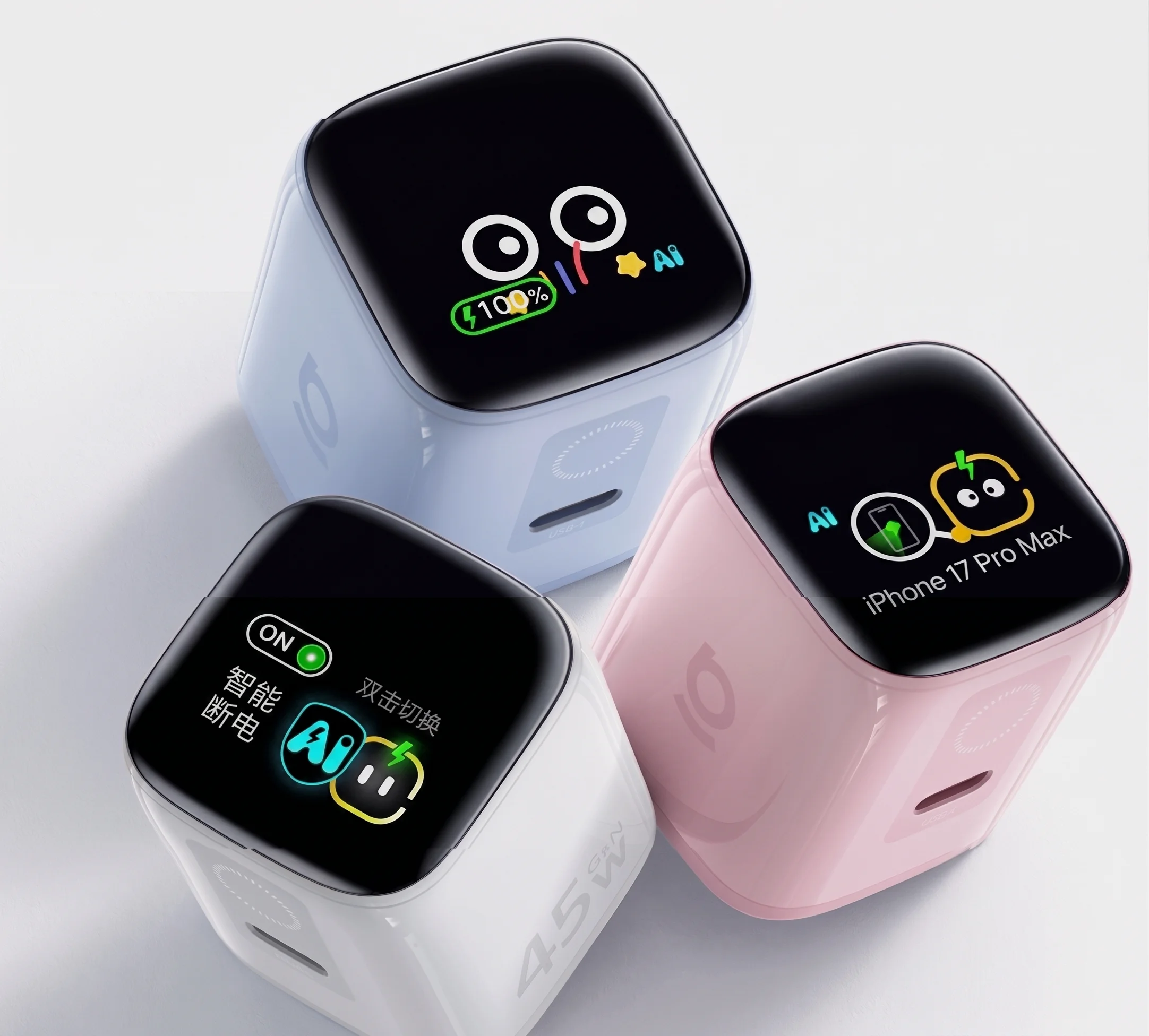 Novo carregador para iPhone tem tela e custa menos de R$ 100