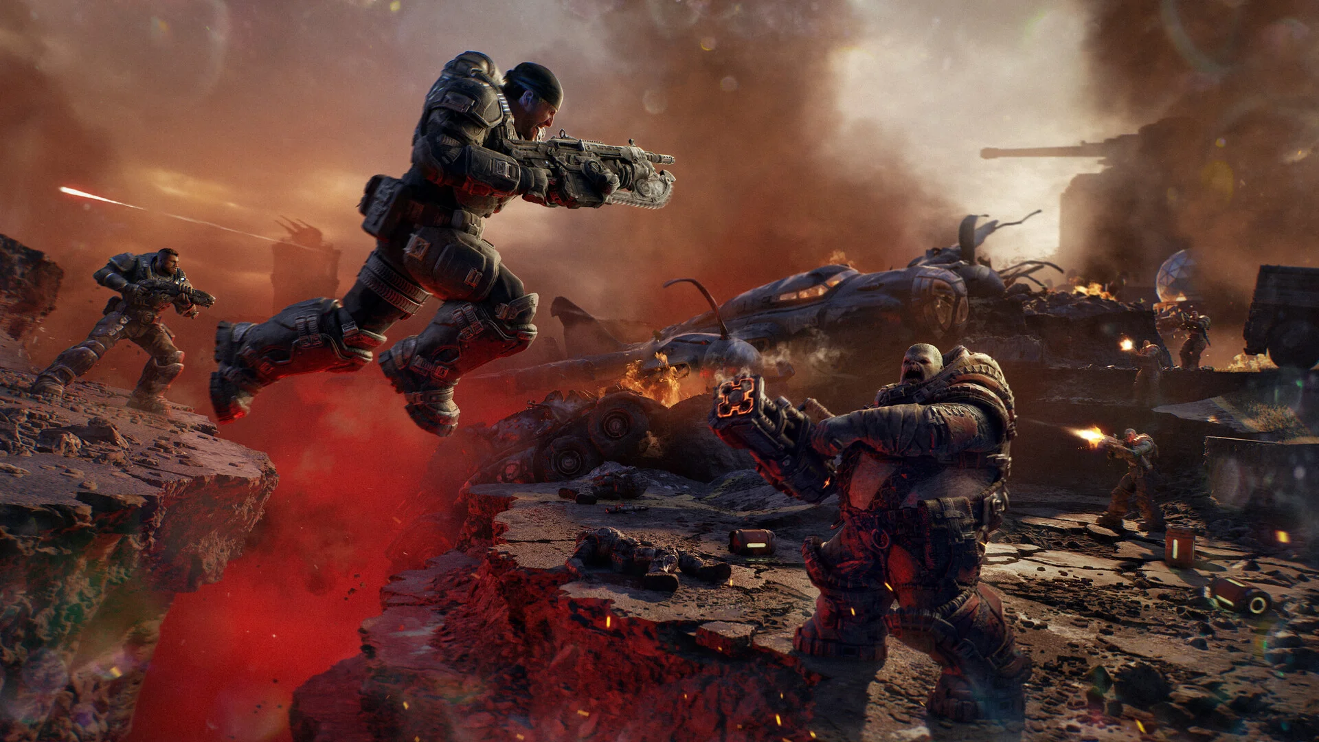 Que horas Gears of War: E-Day estreia no Brasil?