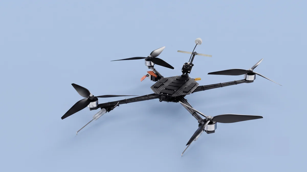 Drone de guerra da Ucrânia mais barato que iPhone voa 110 km com uma carga