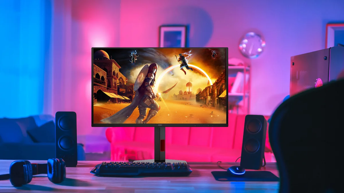 AOC estreia seu 1º monitor gamer QD-OLED no Brasil com tempo de resposta insano