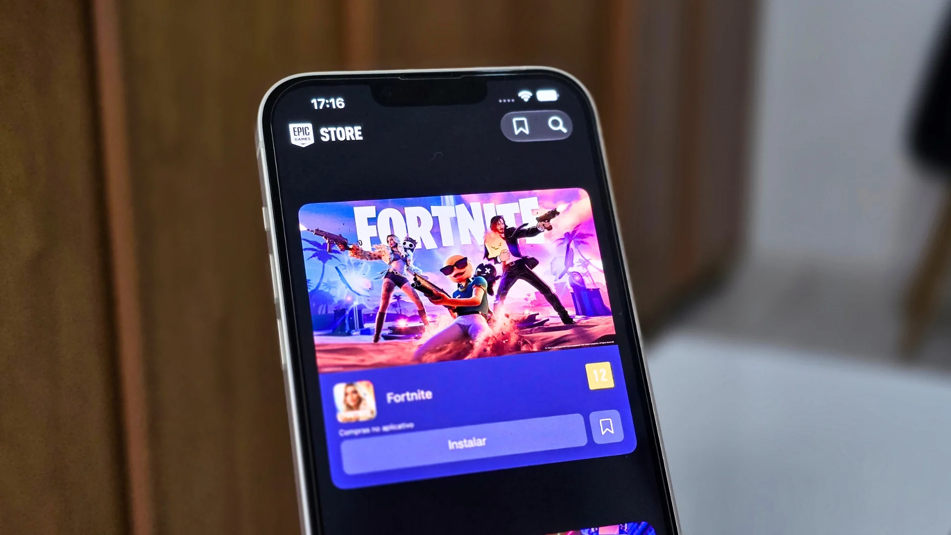 Epic Games Store iPhone