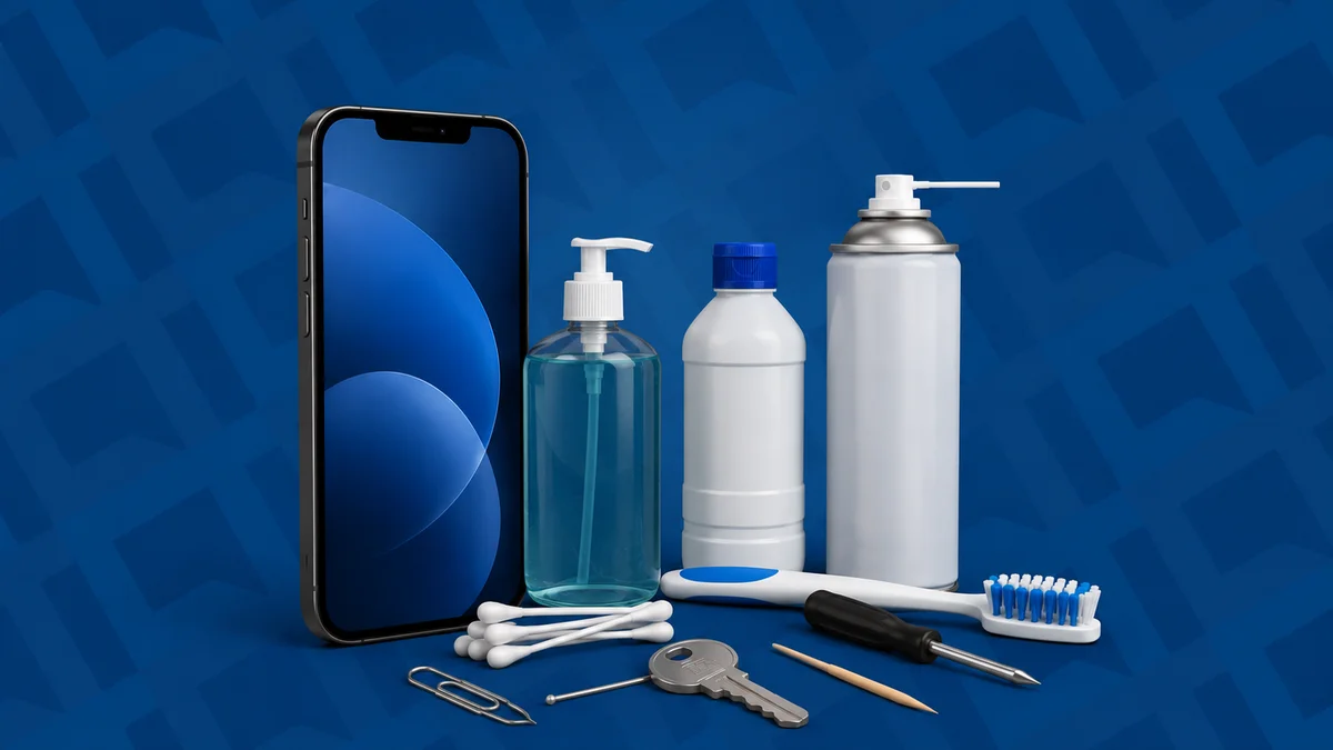 10 coisas que estragam o celular na hora da limpeza