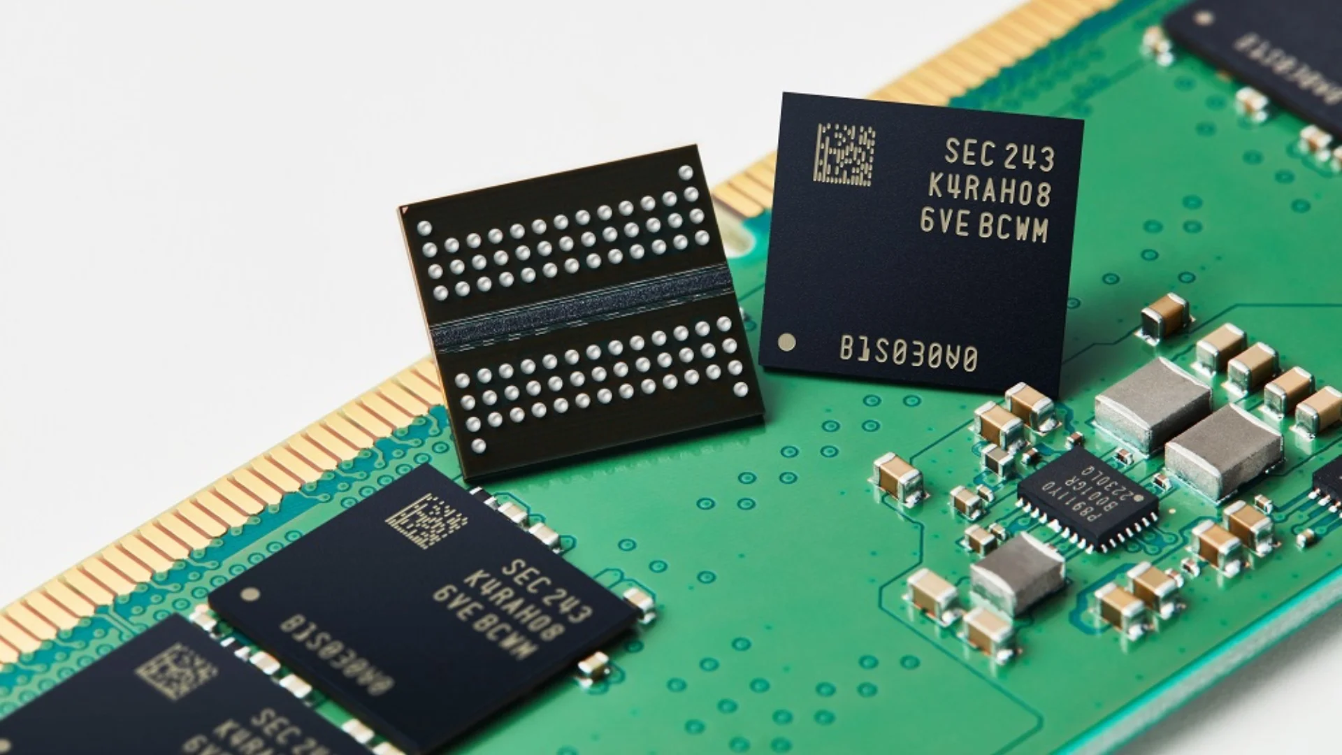Chips de DRAM Samsung