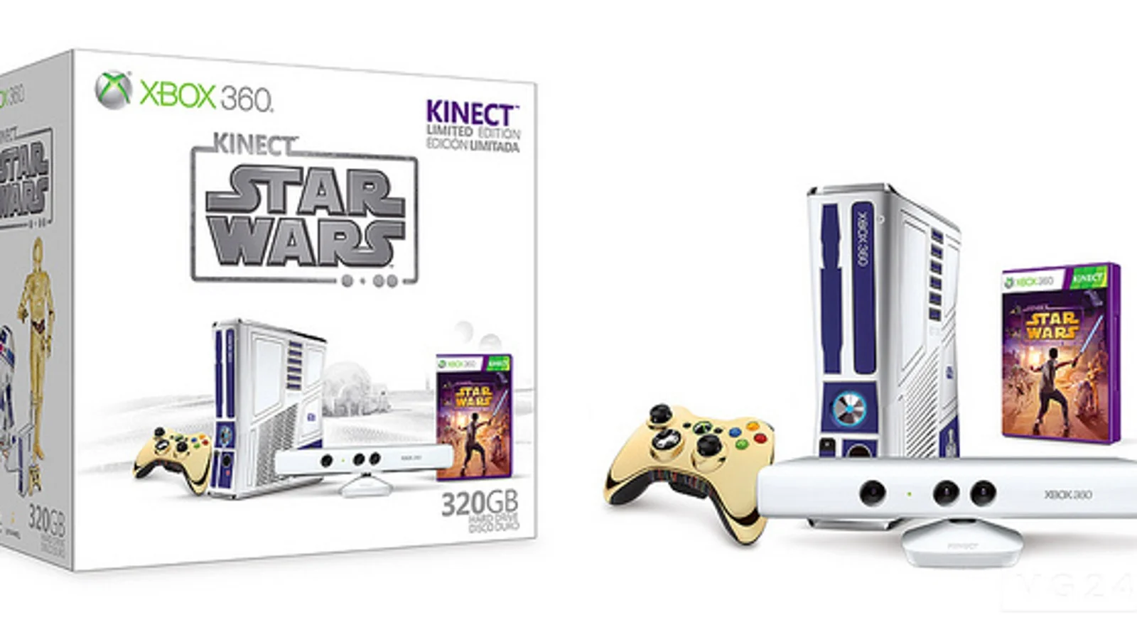 XBOX 360 Limited Edition Kinect Star Wars Bundle