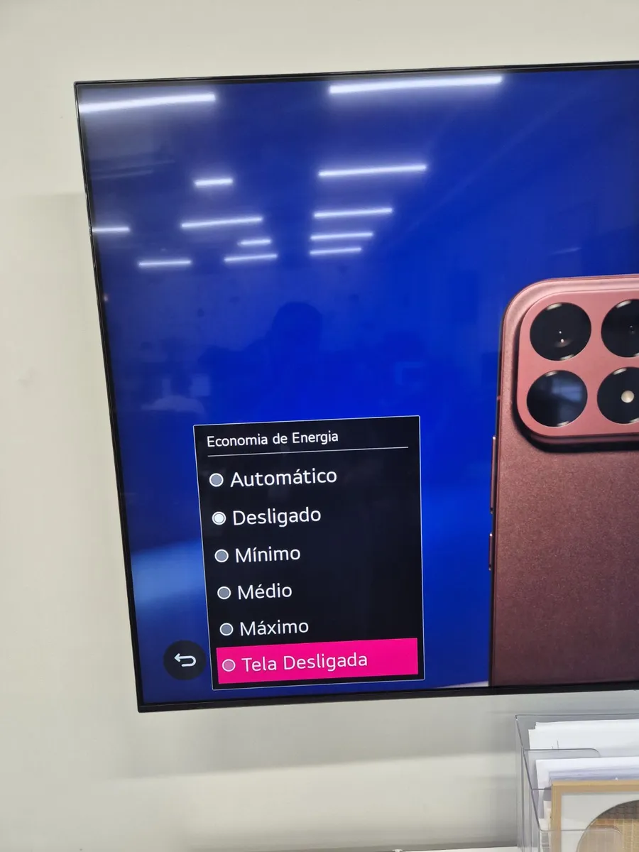 Configurações TV LG