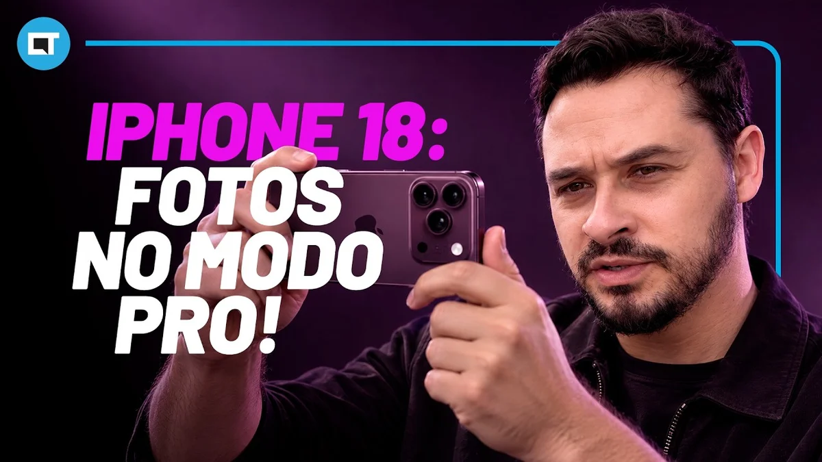 Linha iPhone 18 Pro ganha controles manuais no aplicativo de câmera
